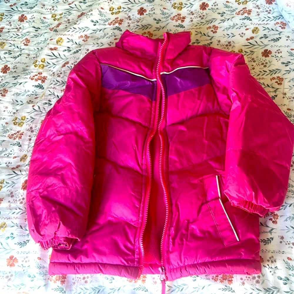 Little girls jackets, 4T, hot pink